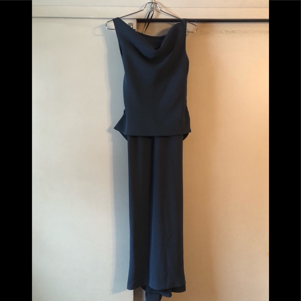 Lazaro Blue Dress 2-Piece outfit